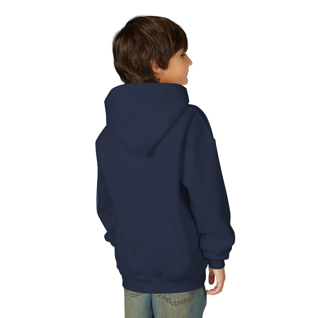 Escape to the Mountains Kids Hoodie — Mountain Retreat Graphic Sweatshirt