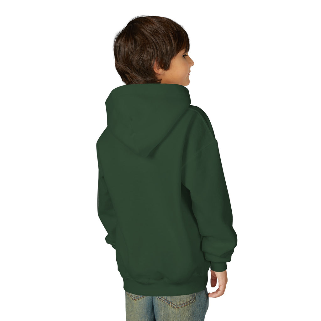 Escape to the Mountains Kids Hoodie — Mountain Retreat Graphic Sweatshirt