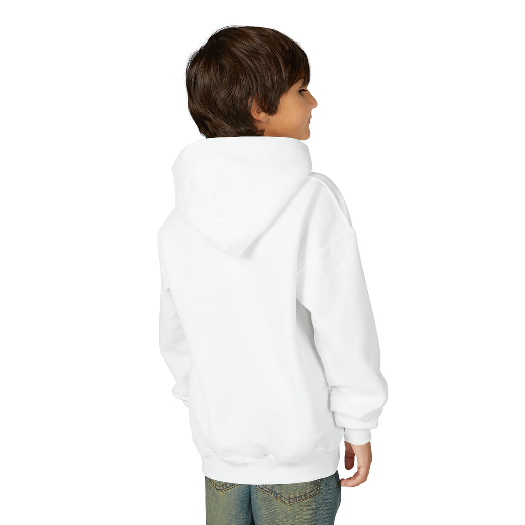 Escape to the Mountains Kids Hoodie — Mountain Retreat Graphic Sweatshirt