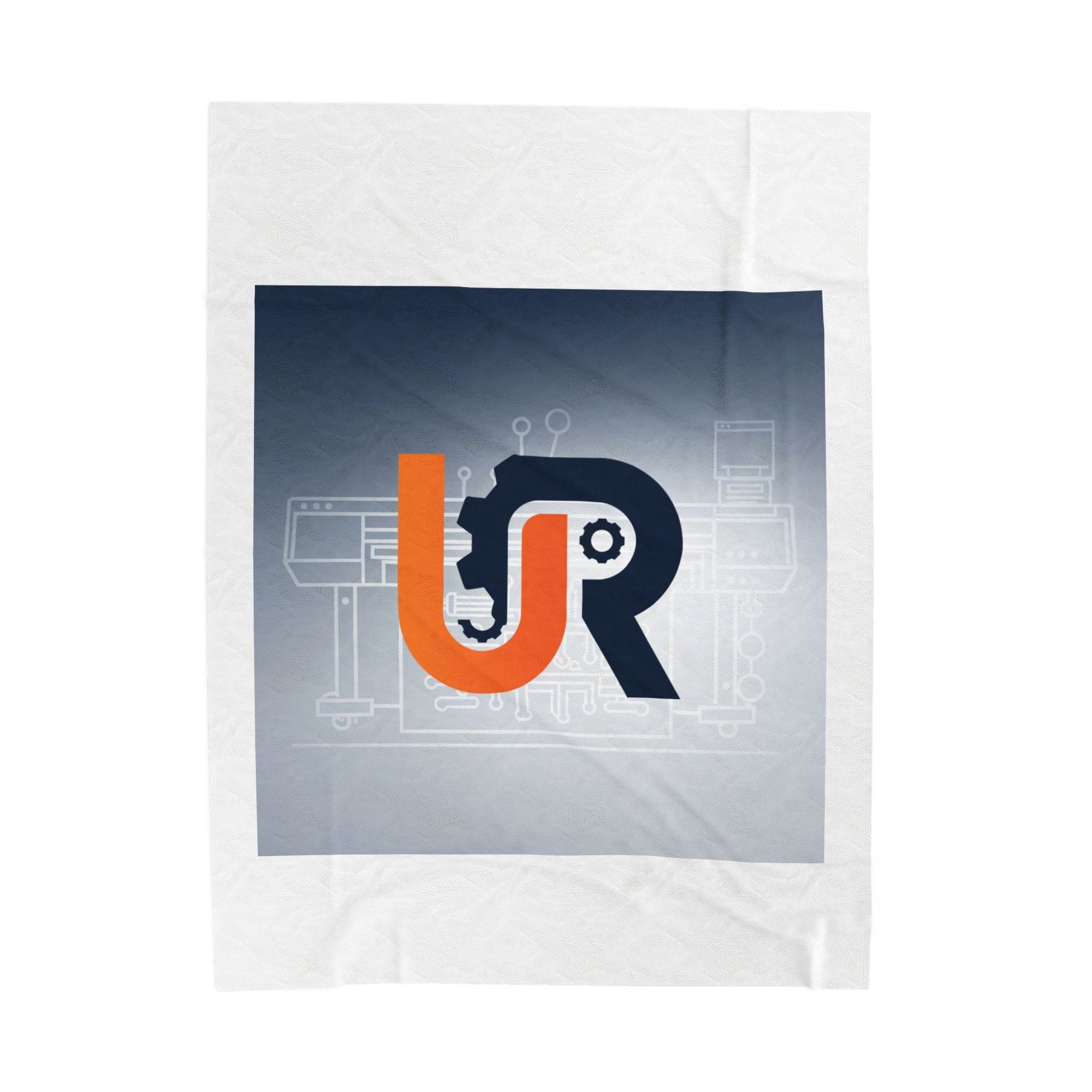 Velveteen Plush Blanket — UR Logo Design