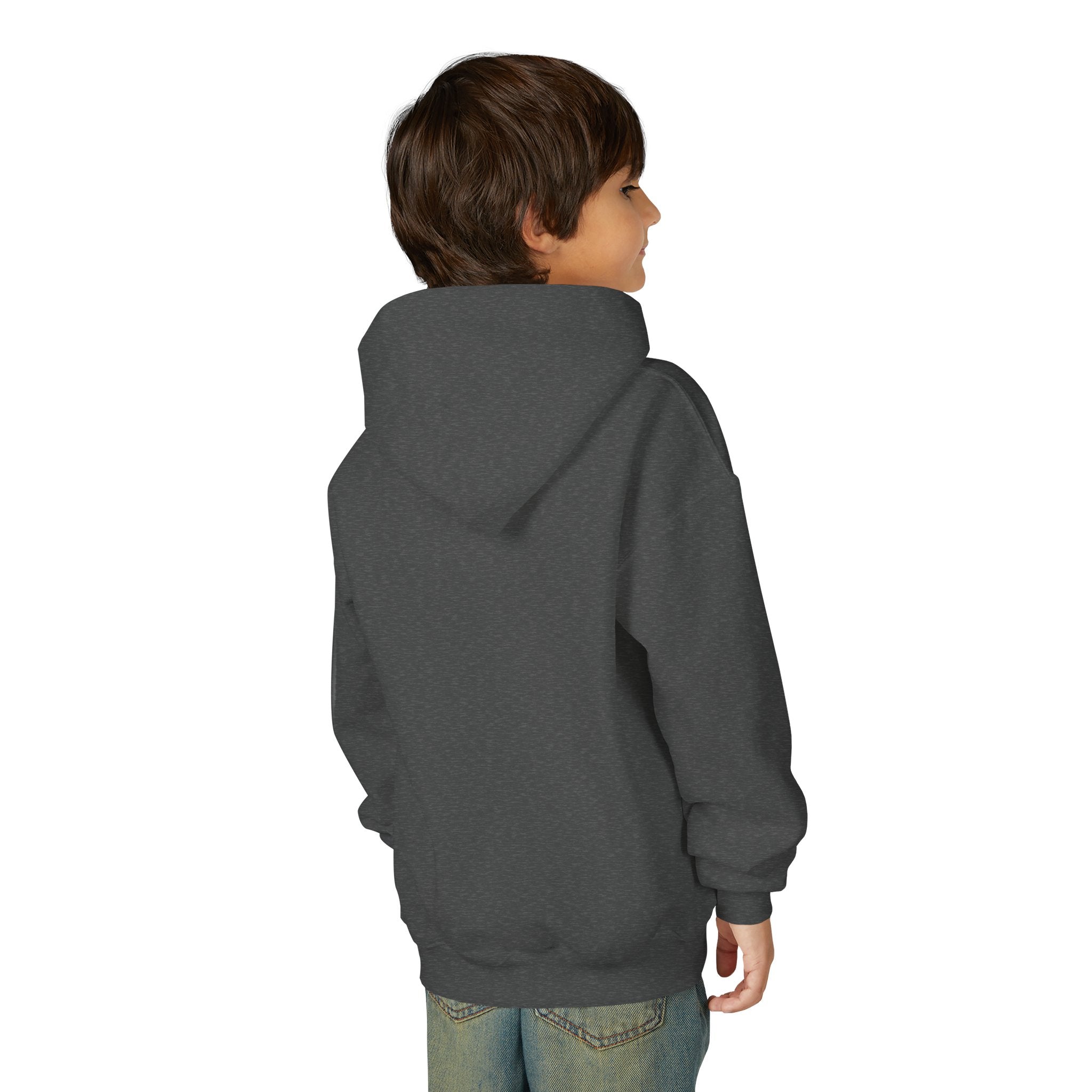 Escape to the Mountains Kids Hoodie — Mountain Retreat Graphic Sweatshirt