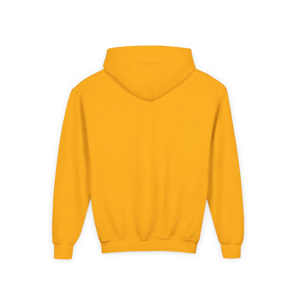 Youth Alien Hoodie – Cute Waving Green Alien Kids Sweatshirt
