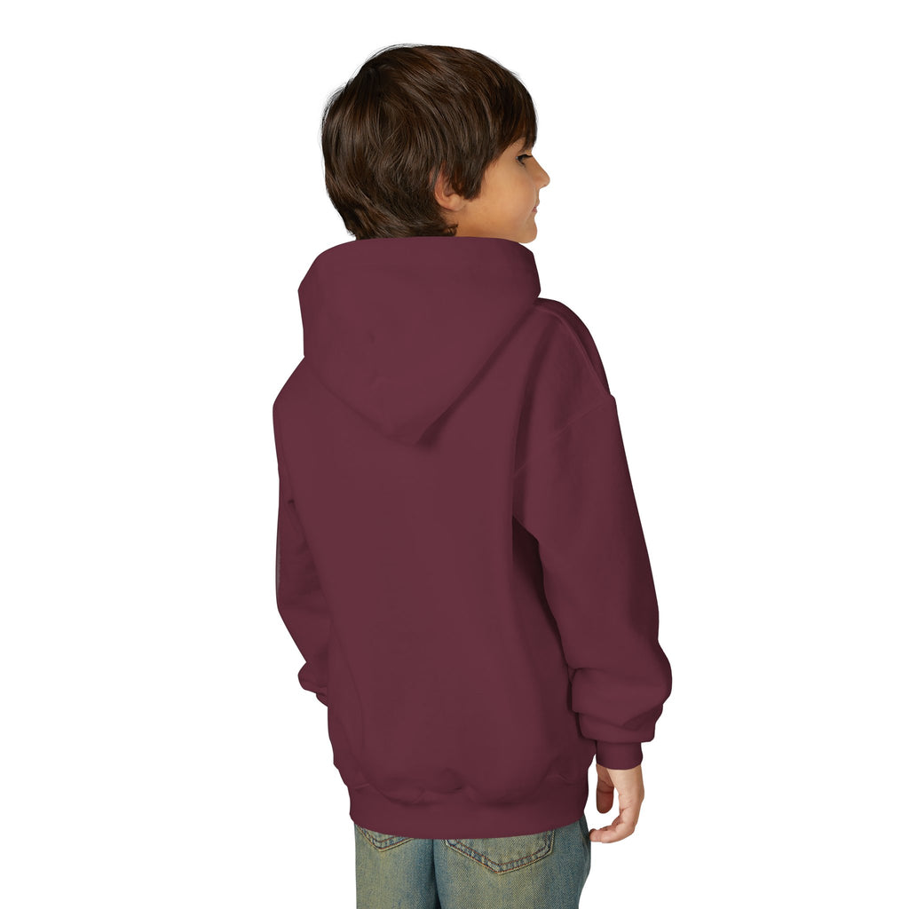 Escape to the Mountains Kids Hoodie — Mountain Retreat Graphic Sweatshirt