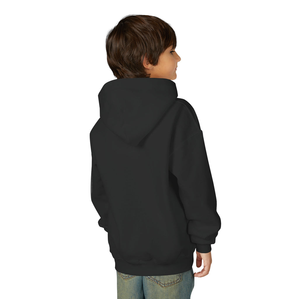 Escape to the Mountains Kids Hoodie — Mountain Retreat Graphic Sweatshirt