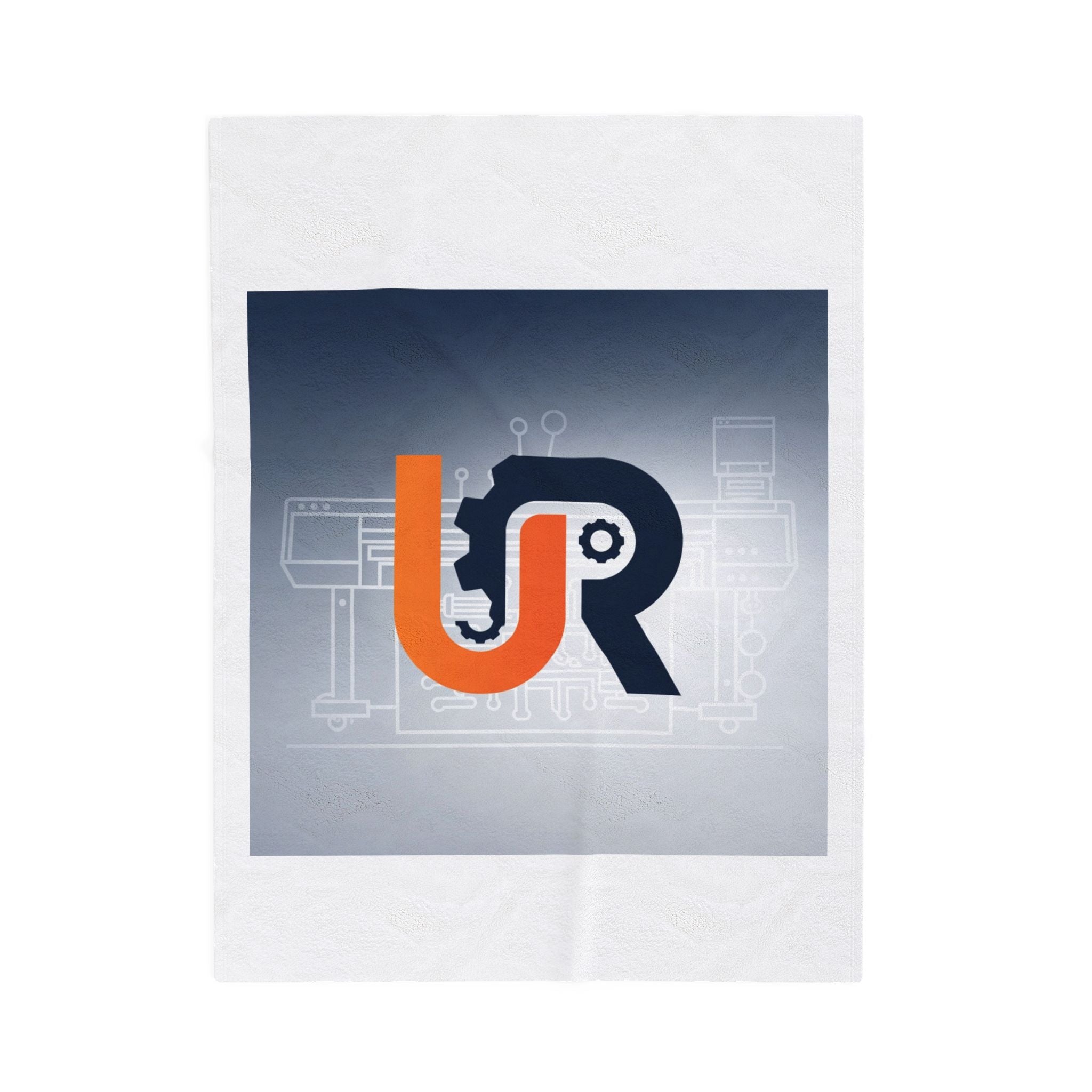 Velveteen Plush Blanket — UR Logo Design