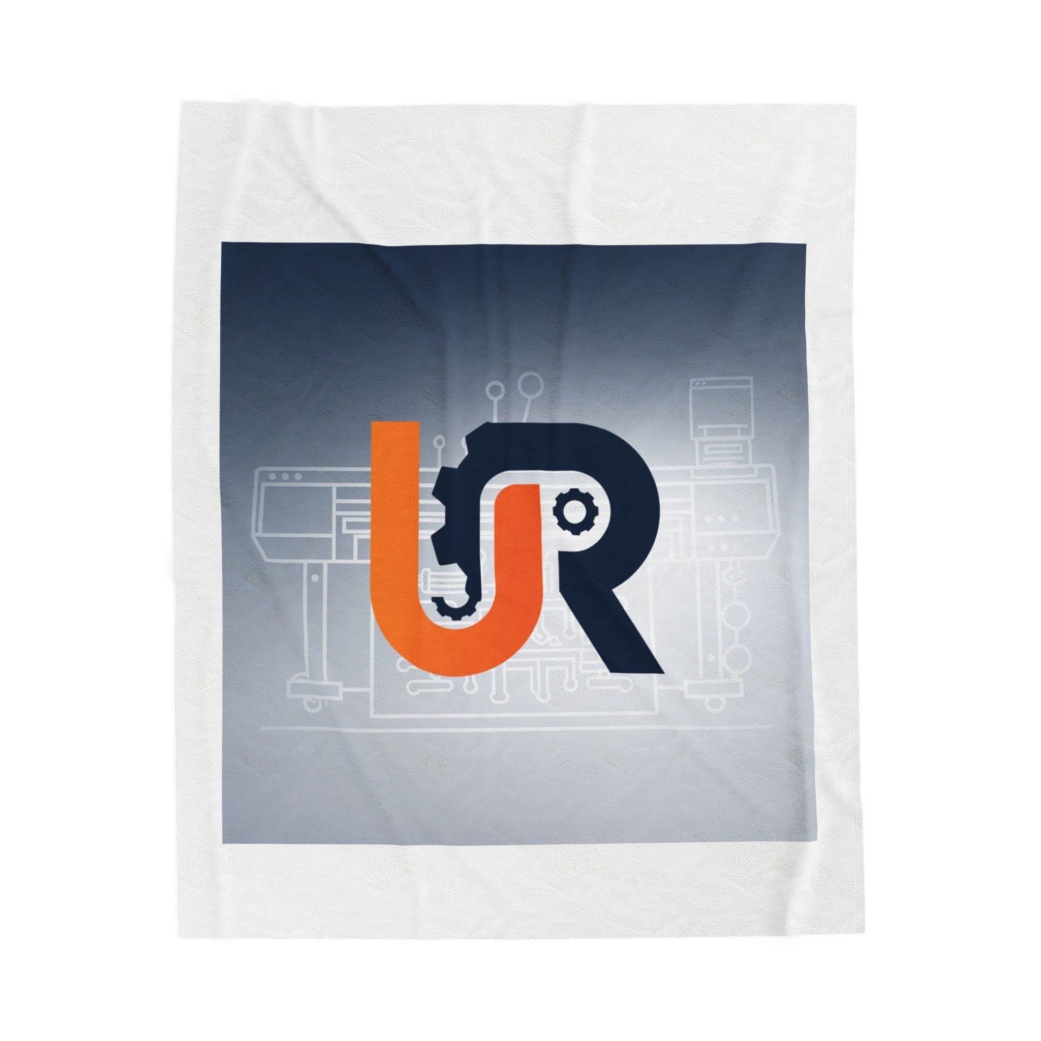 Velveteen Plush Blanket — UR Logo Design
