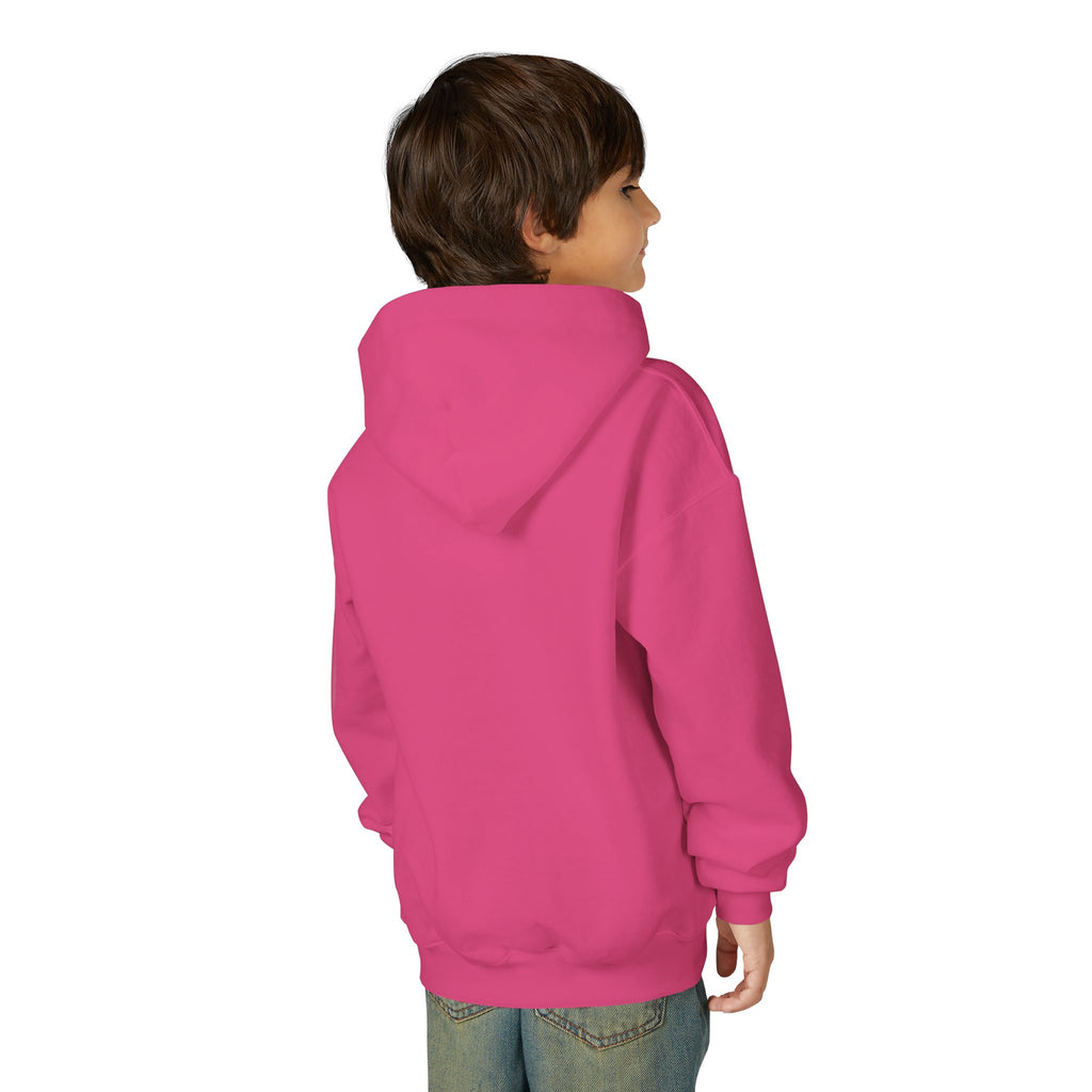 Escape to the Mountains Kids Hoodie — Mountain Retreat Graphic Sweatshirt