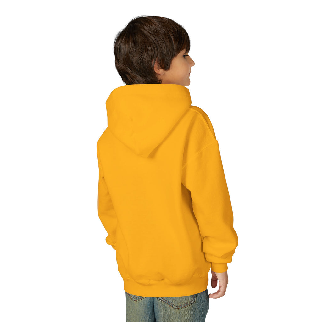 Escape to the Mountains Kids Hoodie — Mountain Retreat Graphic Sweatshirt
